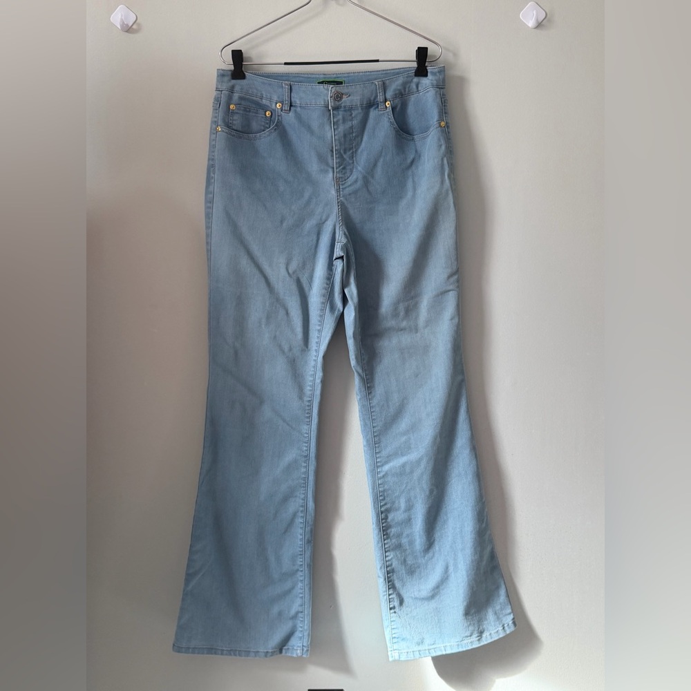 C. Wonder Light Blue Flare Jeans